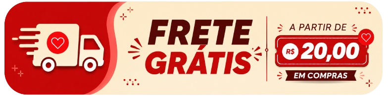 Frete grátis a partir de R$ 20,00 em compras